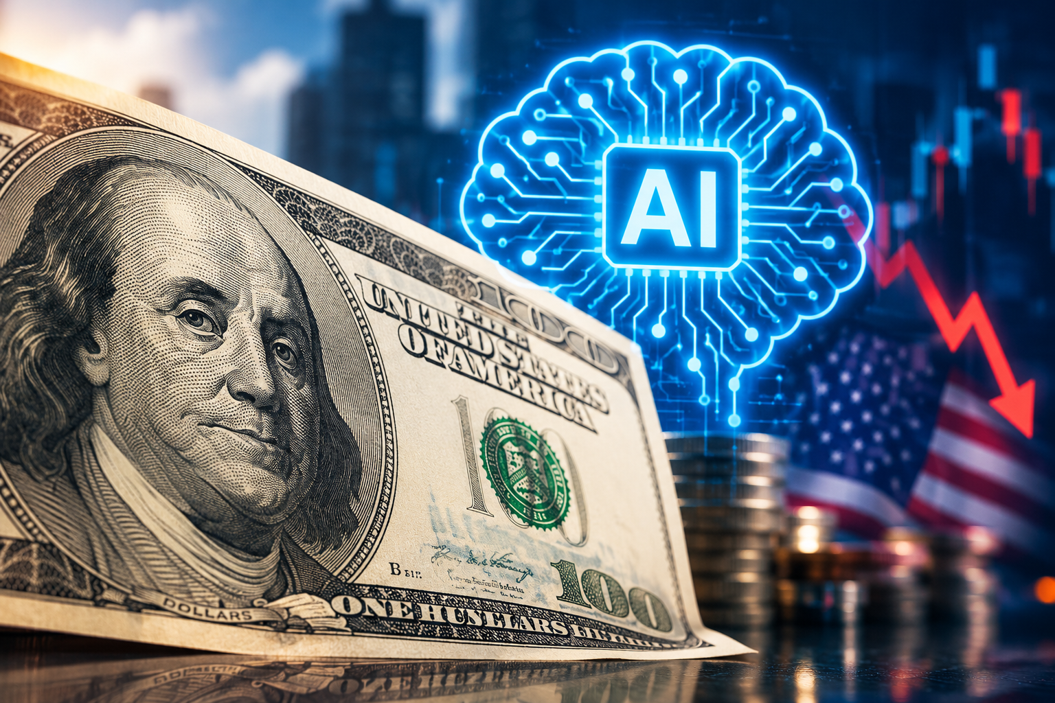 US Dollar Faces AI Growth Risk
