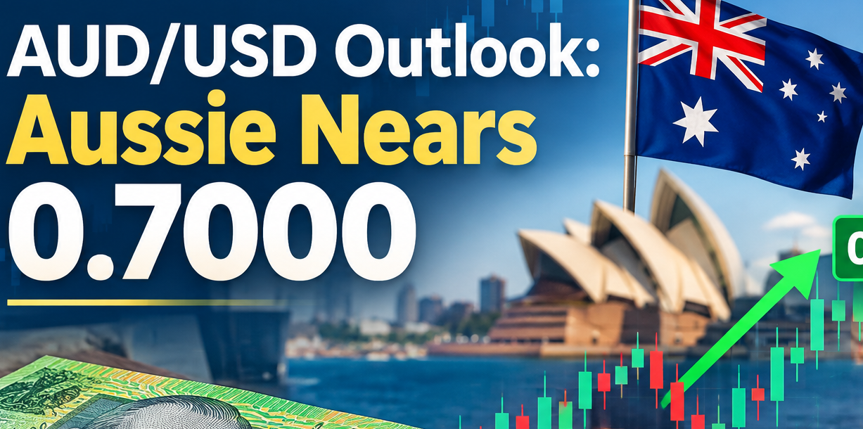 AUD/USD Outlook: Aussie Nears 0.7000