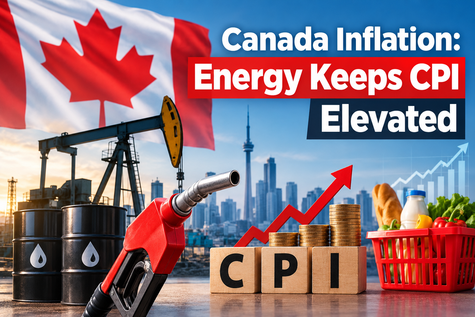 Canada Inflation: Energy Keeps CPI Elevated