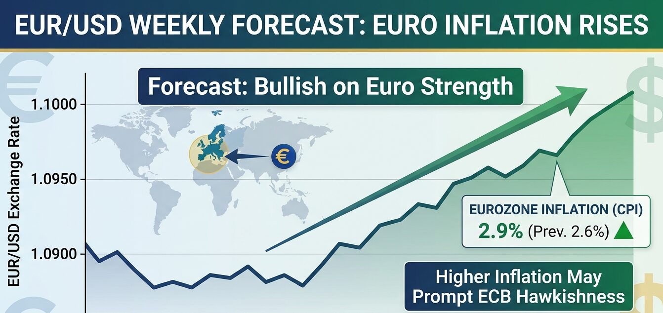 EURUSD Weekly Forecast Euro Inflation Rises