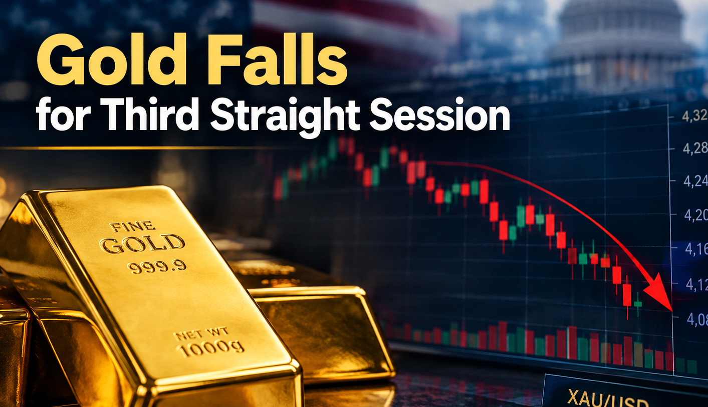 Gold Falls as Markets Await US Inflation Data