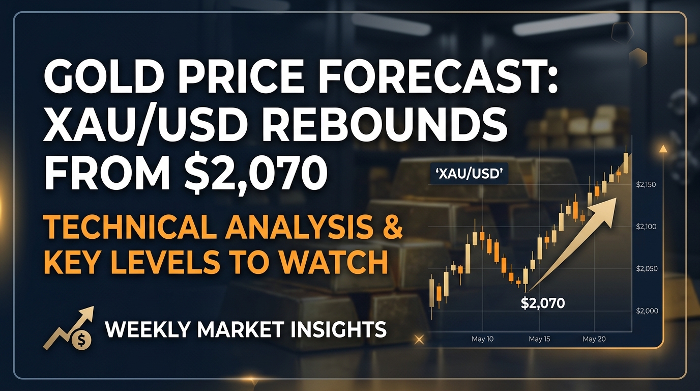 Gold Price Forecast XAUUSD Rebounds From $4,070
