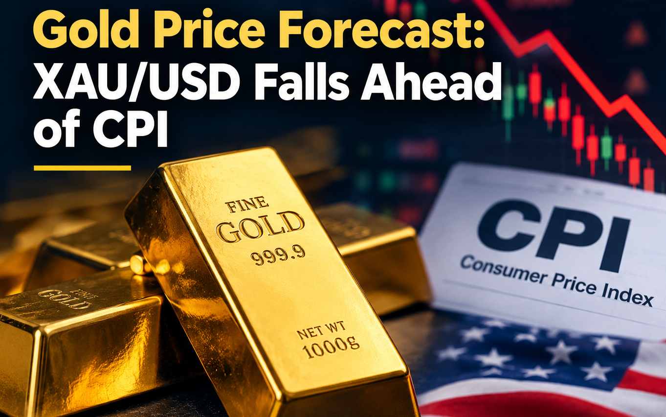 Gold Price Forecast: XAU/USD Falls Ahead of CPI