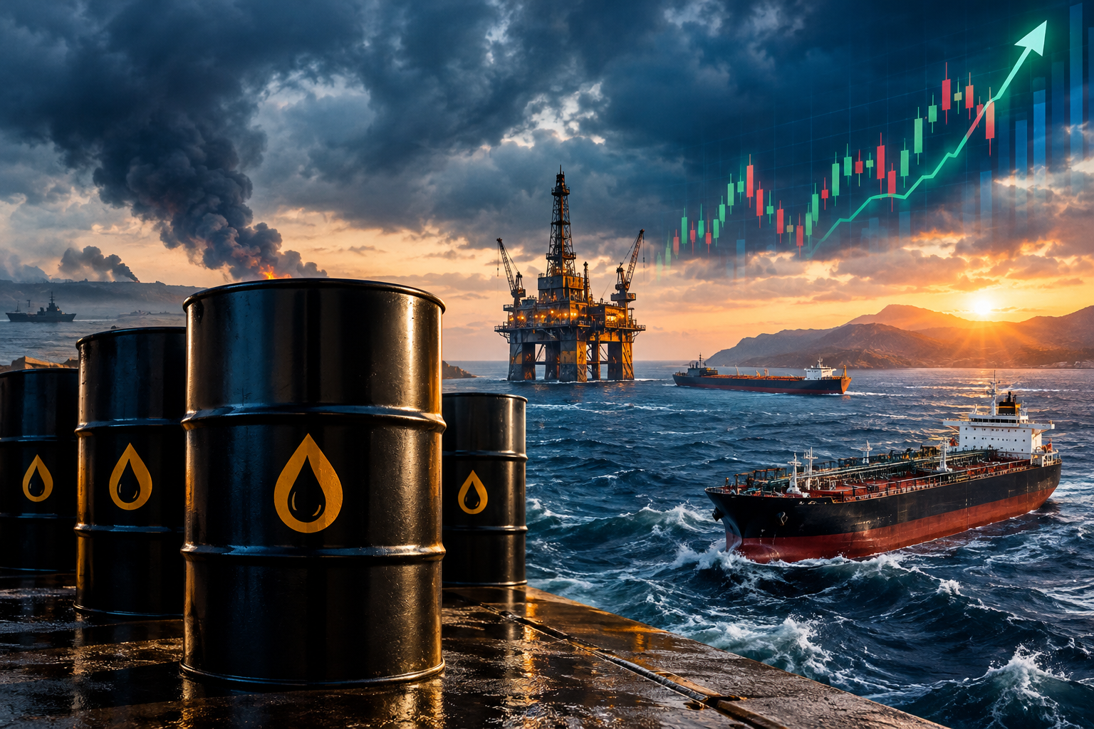Oil Prices Stay Supported as Supply Risks Rise