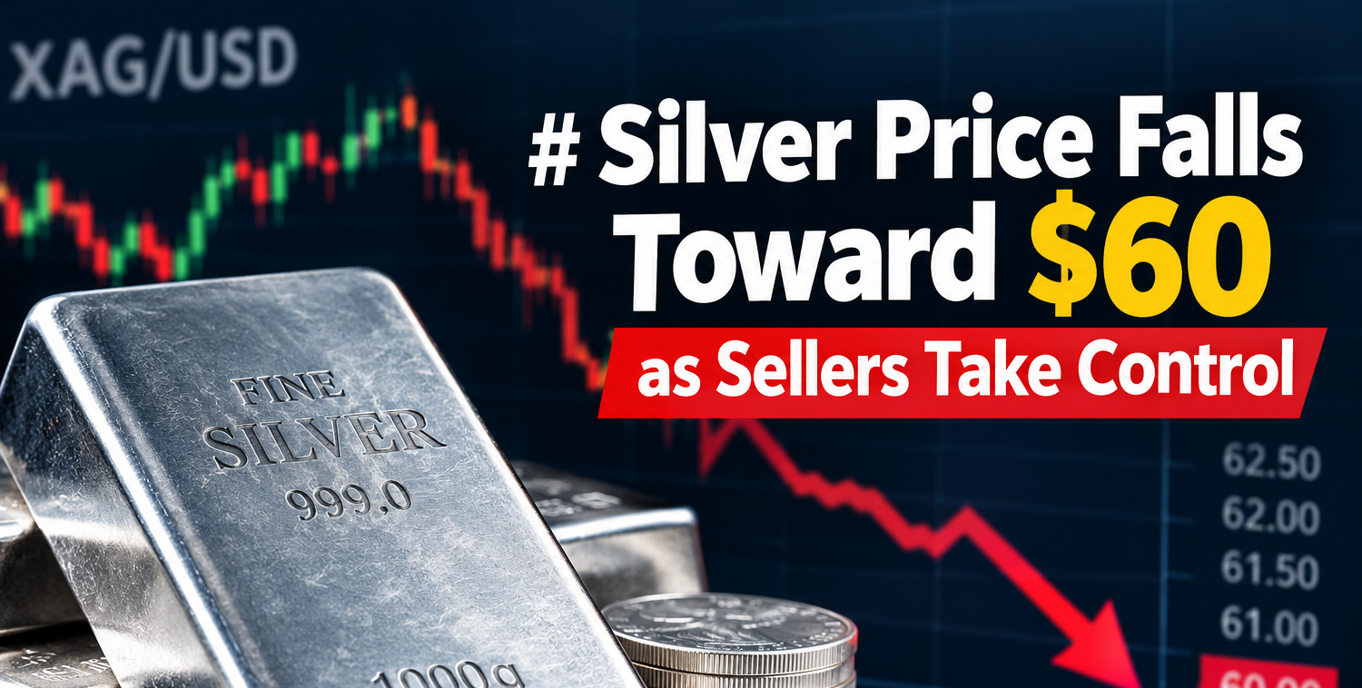 Silver Price Falls Toward $60 as Sellers Take Control